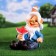 Garden figure "Sedentary dwarf" 26x30x37cm