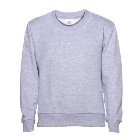 Children's sweatshirt, size 8 years, color gray melange