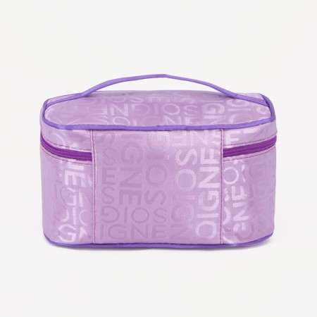 Lightning cosmetic bag, lilac color-1