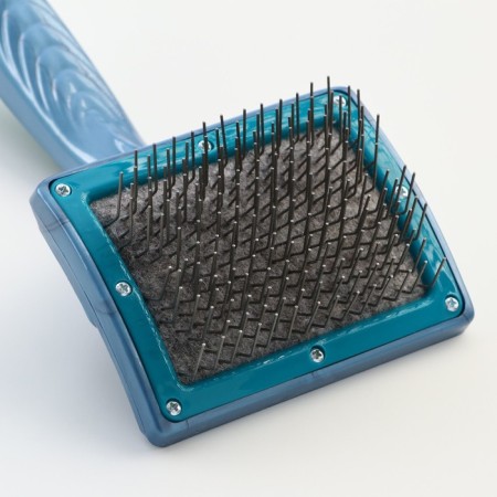 Brush - Piper for the "Caucasian", the base of 84 x 58 mm, blue-2