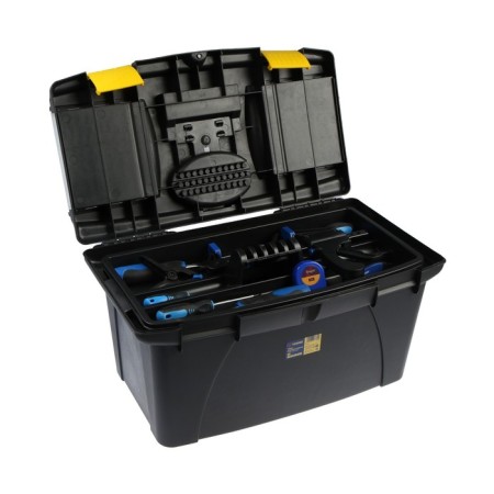 Tundra tool box, 22 ", 565 x 325 x 290 mm, plastic, tray, two organizers-9
