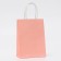 Craft pink package, round handle, 15 x 21 x 8 cm, 120 g