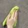 A hook self -adhesive for rods, a transparent base, 5.6 × 5.6 cm, 10 pcs