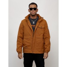 Sports male jacket, size 48, mustard color