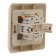 Schetode switch Sche BC10-005K, 1 key, with backlight, cream color