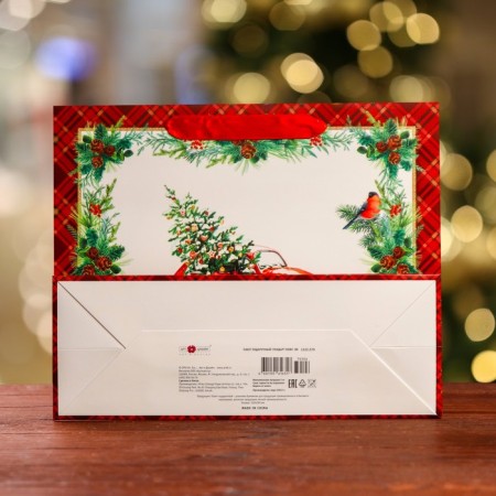 Gift package "Festive machine", luxury 32 x 26 x 12 cm-1
