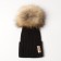 Children's hat minku rr 48-50, black color