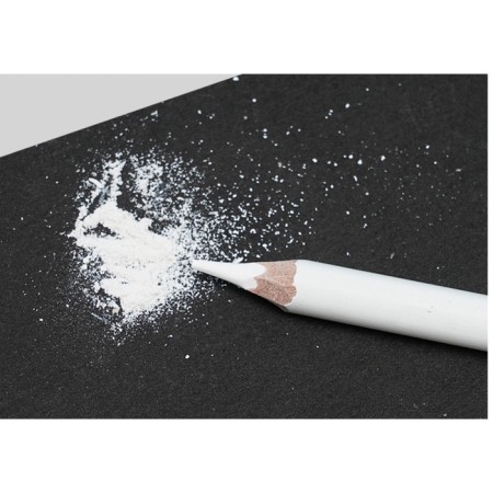 Coarse pencils, white, 3 pieces in a set (medium)-6