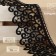 Hypure lace, 78 mm × 11 ± 1 m, black color