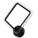 Sconces 1834/1cf LED 24W 4000k coffee 32.5x5x5x33 cm