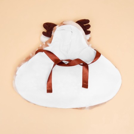 New Year. Costume "New Year's Deer", size S (DS 28, OG 37, Osh 18 cm, weight 3-5kg)-1