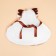 New Year. Costume "New Year's Deer", size S (DS 28, OG 37, Osh 18 cm, weight 3-5kg)