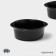 A set of ceramic dishes for feeding Magistro Carbon, 200 ml, 11.5 × 10.3 cm, 2 pcs