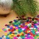 New Year's confetti "Snowman", Crooked Color, 14 g., For the New Year