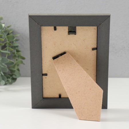 Photo frame plastic "Mira" 10x15 cm 221 silver (plastic screen)-3