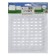 Ventilation grate "Vento" 1717VRR, 170x170 mm, adjustable, detachable, white