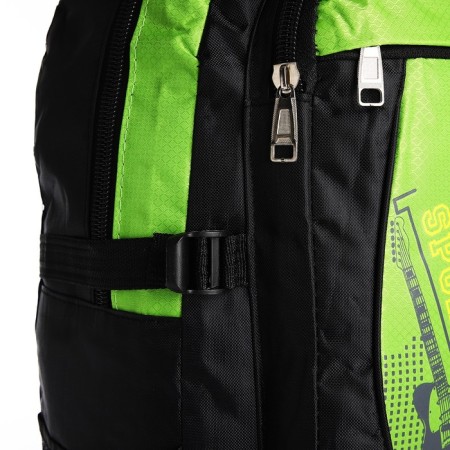 A thyroid backpack with an increase in 55l, 5 external pockets, green color-6
