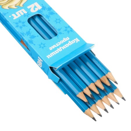 Pencil is simple, 12 pieces, cold heart-4