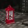 LED figure “Lantern with Santa Claus” 5.5 × 13 × 5.5 cm, plastic, batteries AG13x3, glow warm white