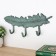 Hooks decorative cast iron "peryshko" 12x33x4.5 cm