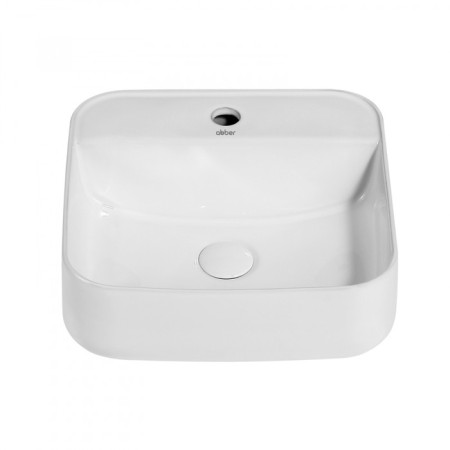ABBER RECHTECK AC2215 sink, invoice, 390x390x140 mm, white-1