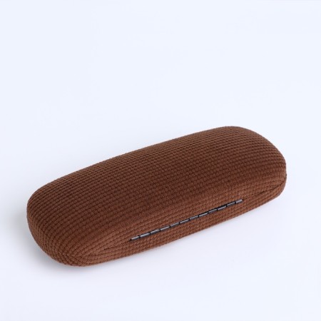 Case for glasses on a cracker, length 16 cm, brown color-1