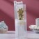 Candle in the cake "I am four", gold, 5 cm