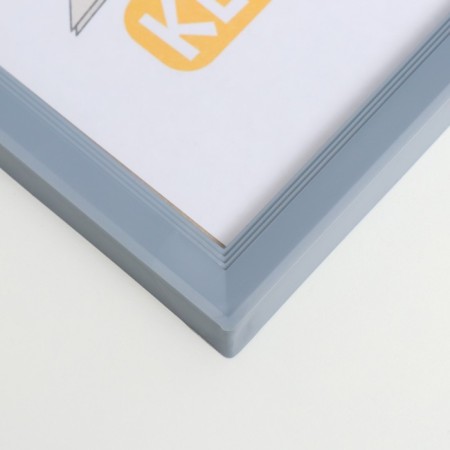 Photo frame plastic L-5 21x30 cm silver meter. (plastic screen)-1