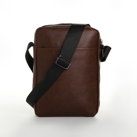 Male bag, brown color-3