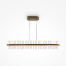 Suspension lamp Maytoni Mod173PL-L48BS3K, LED, 48W, 110x8x118 cm, 1400lm, brass color