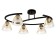 Svetogor Chase "Line" 5x60W E27 Black 68x57x26cm