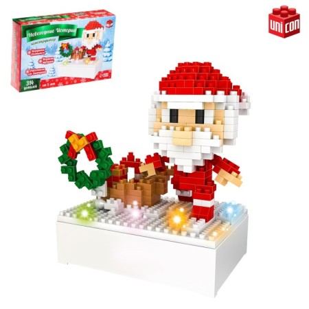 Designer New Year's Stories "Santa Claus", 314 details, light, sound
