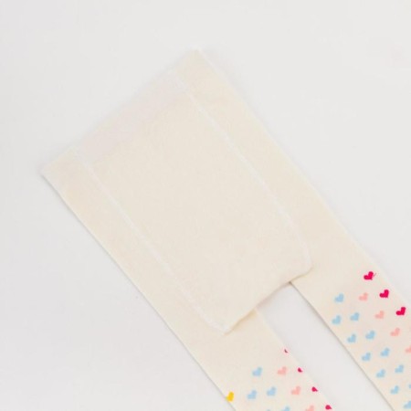 Pantyhose crumb I am “hearts”, dairy color, height 98-104 cm-4