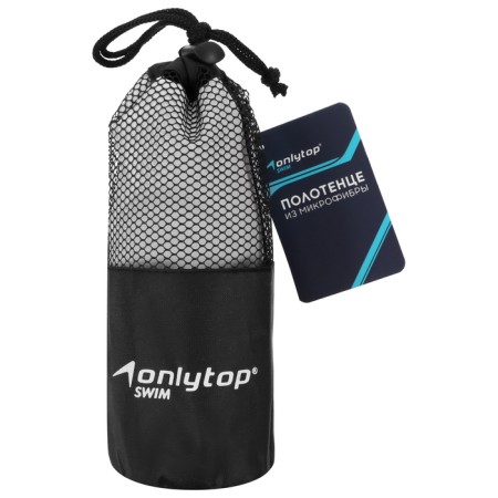 Microfiber towel, size 76x152 cm, color gray color-11