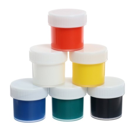 Acrylic paint, set of 6 colors x 20 ml, "ray", artistic-3