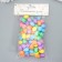 Easter "egg - shine" set 100 pcs multi -colored 1.8x1.5x1.5 cm