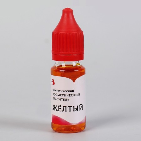 Synthetic dye, liquid, 15 g, yellow-1