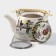 Keramic collar teapot with metal sieve "Park", 600 ml