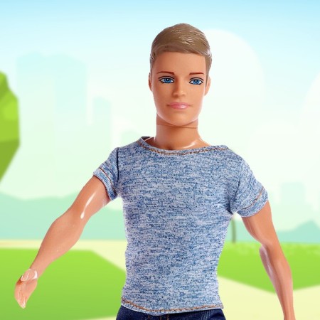 Mark-Mark doll Blue color-1