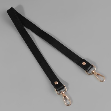 Handle for a bag, with carbines, 60 ± 1 cm × 2 cm, black color-1