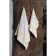 Arya Home Sarah towel, size 70x140 cm, white color