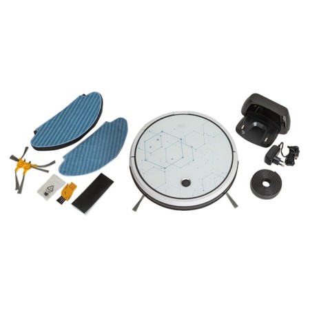 Robot vacuum cleaner JVC JH-VR510, 25 W, 0.5/0.11 l, crystal-4