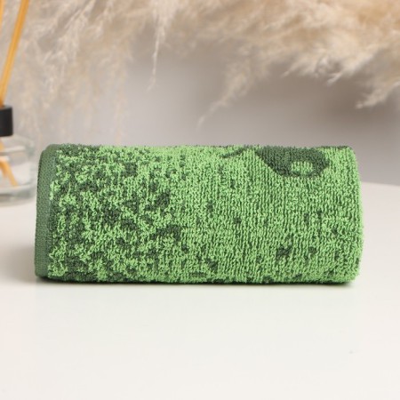 A towel 30x55 cm olives, 420 g/m, Makra, HL100%-1