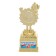 Award figure for graduation "Graduate of kindergarten", plastic, height 12.3 cm