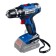 Drill-shuruvret bison DL-201, 20 V, without battery and ZU, BZP, 0.8-10 mm, 2 speeds, Li-lon, 50 nm