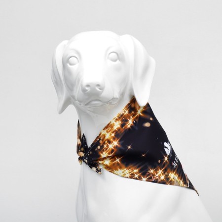 Animal bandana "Merry Christmas", size S (Osh up to 42 cm)-1
