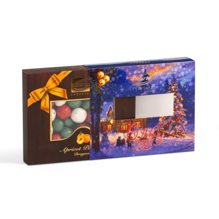 Chocolate dragee Bind, apricot, 100 g-3