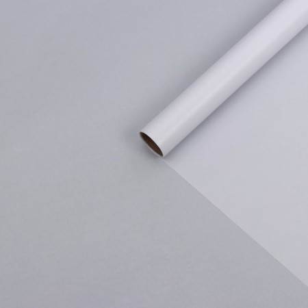 Paper water -repellent, white color, 58 cm x 5 m 19 microns