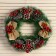 New Year's wreath d- 34 cm "Cozy fairy tale" berries on twigs