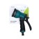 Pistol for watering, 8 modes, under connector, PP -plastic, Greengo